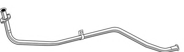 Труба выхлопного газа FONOS 12480