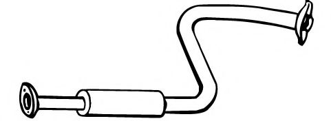 Средний глушитель выхлопных газов FONOS 614319