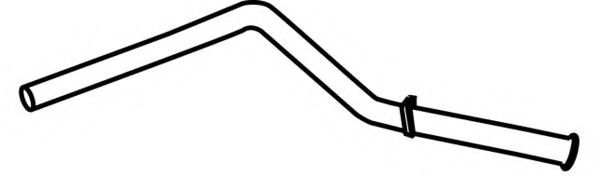 Труба выхлопного газа FONOS 19125