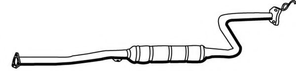 Средний глушитель выхлопных газов FONOS 620475