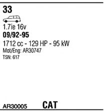 Система выпуска ОГ FONOS AR30005