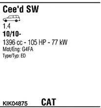 Система выпуска ОГ FONOS KIK04875