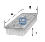 Воздушный фильтр UFI 30.034.00