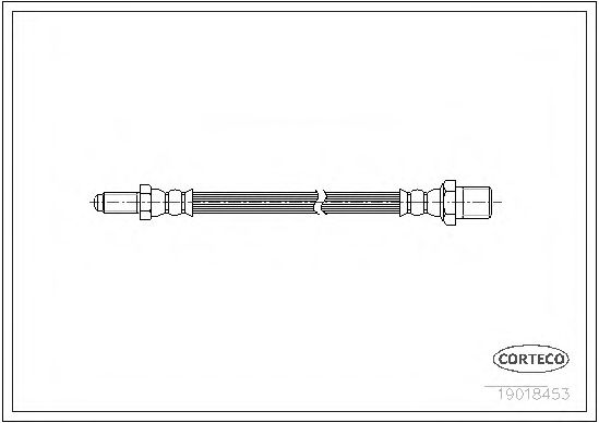Тормозной шланг PEX 66007