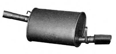 Глушитель выхлопных газов конечный WALKER 70028