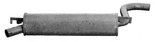 Глушитель выхлопных газов конечный IMASAF 191007