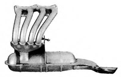 Глушитель выхлопных газов конечный IMASAF 271400