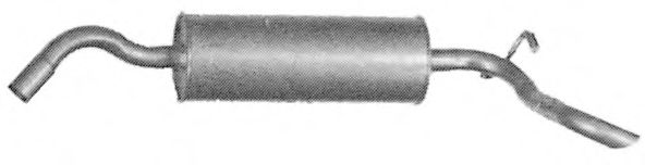 Глушитель выхлопных газов конечный IMASAF 37.15.07