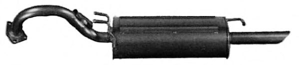 Глушитель выхлопных газов конечный IMASAF 40.45.27