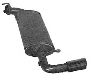 Глушитель выхлопных газов конечный IMASAF 44.37.07