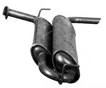 Глушитель выхлопных газов конечный IMASAF 44.46.07