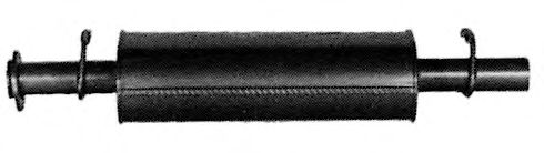 Средний глушитель выхлопных газов IMASAF 47.66.06