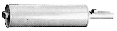 Глушитель выхлопных газов конечный WALKER 05101