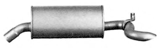 Глушитель выхлопных газов конечный IMASAF 54.74.07