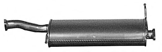 Средний глушитель выхлопных газов MTS 0157700