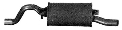 Глушитель выхлопных газов конечный IMASAF 72.50.07