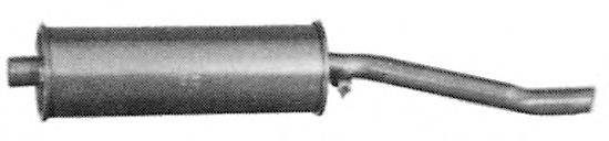 Глушитель выхлопных газов конечный IMASAF 72.53.07