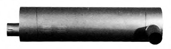 Средний глушитель выхлопных газов IMASAF 75.44.06