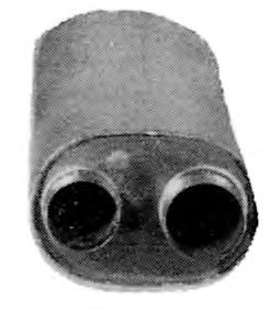 Средний глушитель выхлопных газов IMASAF 76.80.06