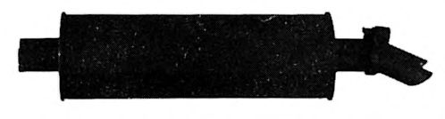 Глушитель выхлопных газов конечный WALKER 05380