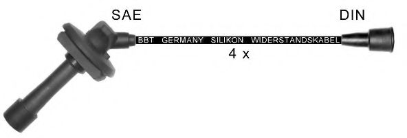 Комплект проводов зажигания BBT ZK1926
