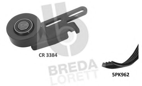 Поликлиновой ременный комплект BREDA  LORETT KCA0011