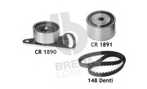 Комплект ремня ГРМ BREDA  LORETT KCD0069