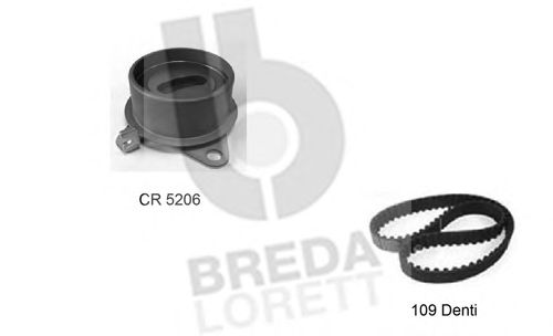 Комплект ремня ГРМ BREDA  LORETT KCD0212