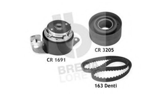 Комплект ремня ГРМ BREDA  LORETT KCD0398