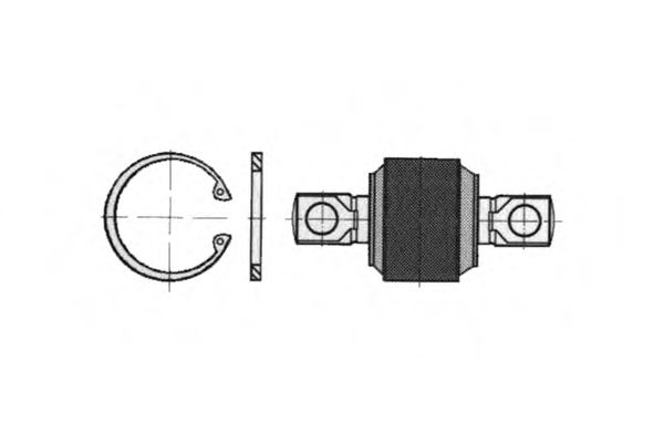 Ремкомплект, направляющяя стойка OCAP 0907296