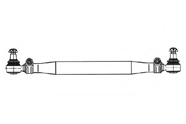 Поперечная рулевая тяга OCAP 0507807