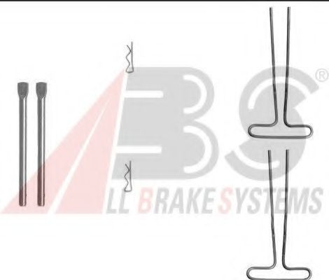 Комплектующие, колодки дискового тормоза A.B.S. 1120Q