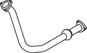 Труба выхлопного газа DINEX 53237