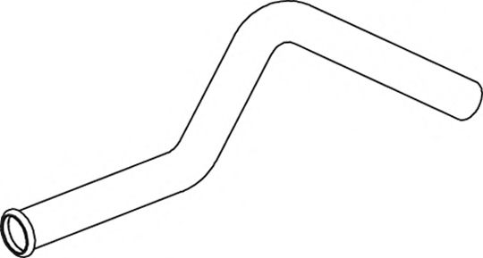 Труба выхлопного газа DINEX 81708