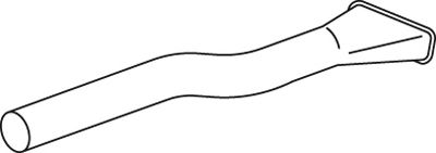 Труба выхлопного газа IMASAF 6199