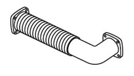 Труба выхлопного газа DINEX 44108