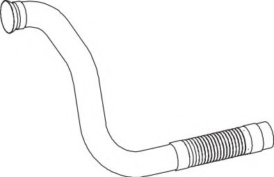 Труба выхлопного газа DINEX 54272