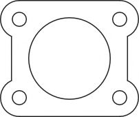 Прокладка, труба выхлопного газа DINEX 72902