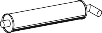 Средний / конечный глушитель ОГ DINEX 29315