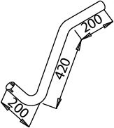 Труба выхлопного газа DINEX 51183