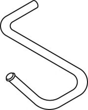 Труба выхлопного газа IMASAF 3198