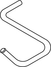 Труба выхлопного газа DINEX 50132