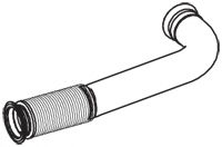 Труба выхлопного газа DINEX 21510