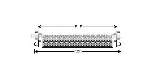 Радиатор, охлаждение двигателя AVA QUALITY COOLING MS2457