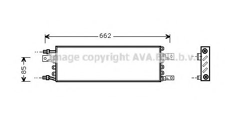 Конденсатор, кондиционер AVA QUALITY COOLING PR5026