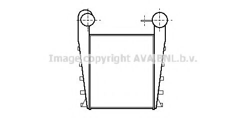 Интеркулер AVA QUALITY COOLING RE4060
