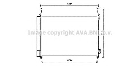 Конденсатор, кондиционер AVA QUALITY COOLING RT5466D