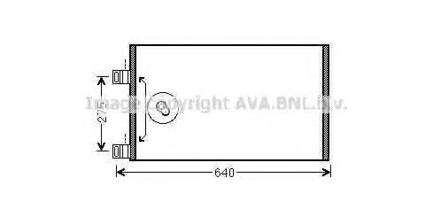 Конденсатор, кондиционер AVA QUALITY COOLING RTA5444