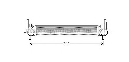 Интеркулер AVA QUALITY COOLING ST4039