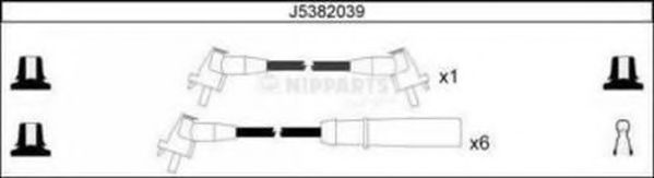 Комплект проводов зажигания NIPPARTS J5382039